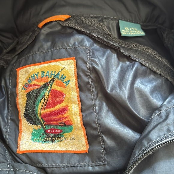 Tommy Bahama Mens Navy Windbreaker Jacket size XL - Picture 5 of 8